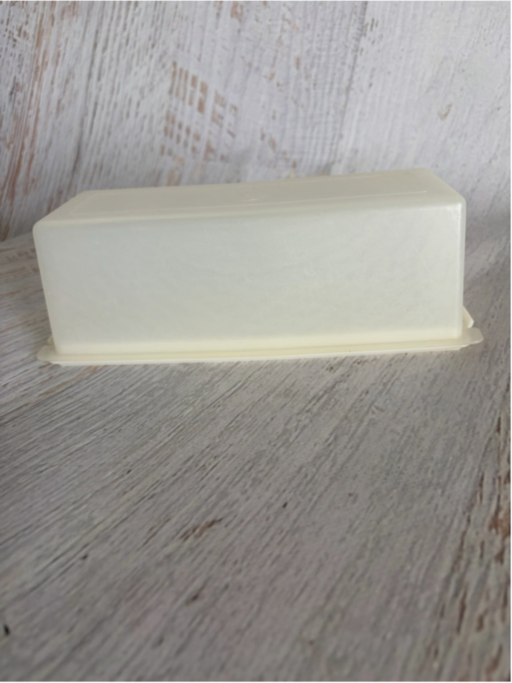 Tupperware White One Size Velveeta Storage Container